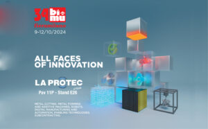 Locandina della fiera BIMU24 in cui LaProtec presenta BOOSTER2 e la realtà aumentata
